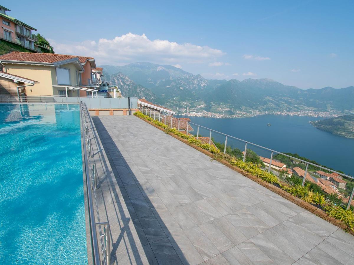 Van Gogh - Beautiful Lake Iseo View And Swimming Pool Parzanica Buitenkant foto