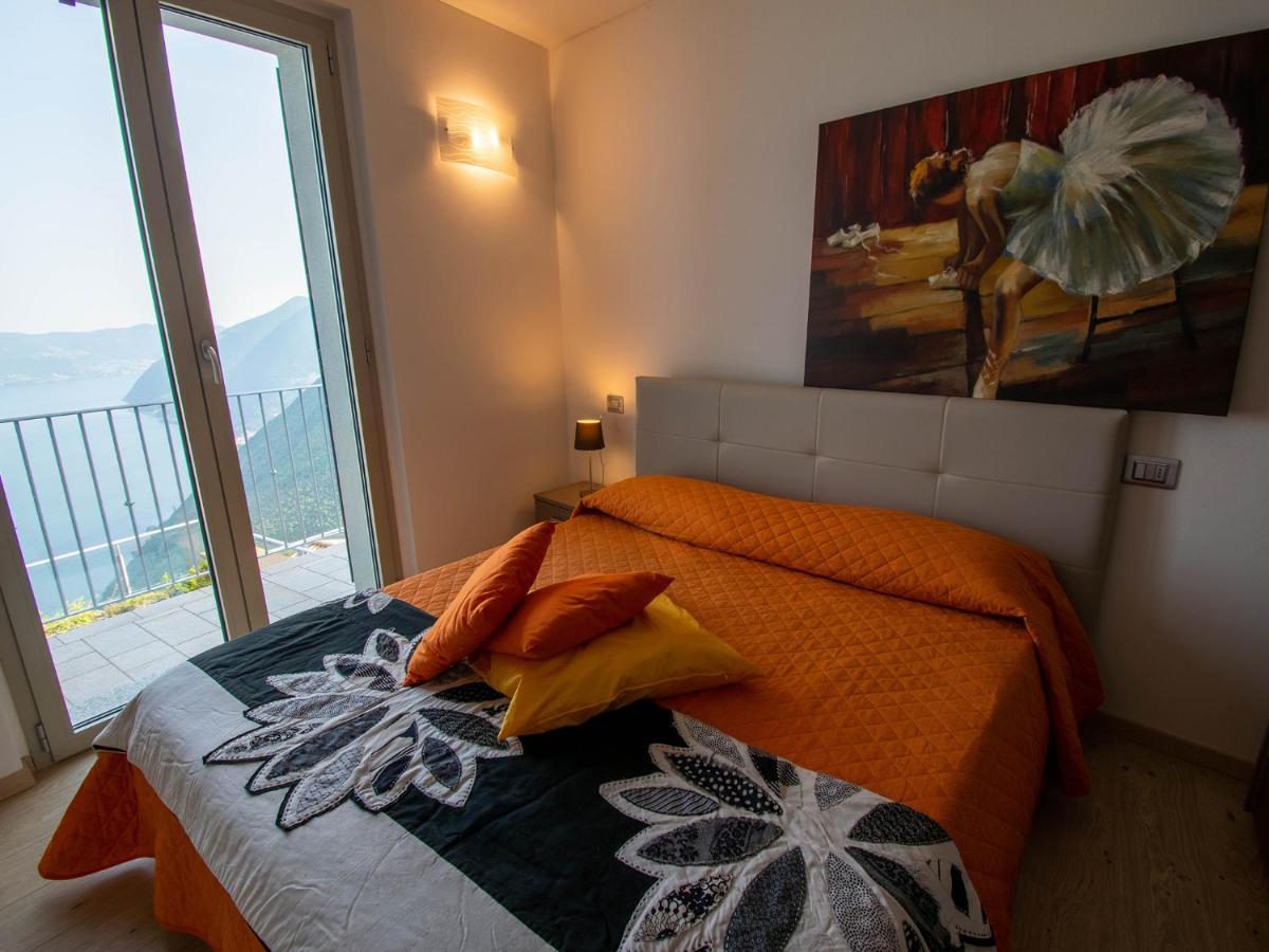 Van Gogh - Beautiful Lake Iseo View And Swimming Pool Parzanica Buitenkant foto