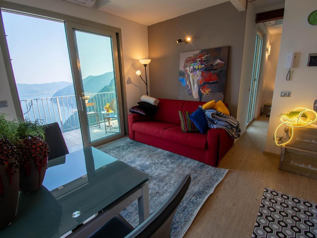 Van Gogh - Beautiful Lake Iseo View And Swimming Pool Parzanica Buitenkant foto